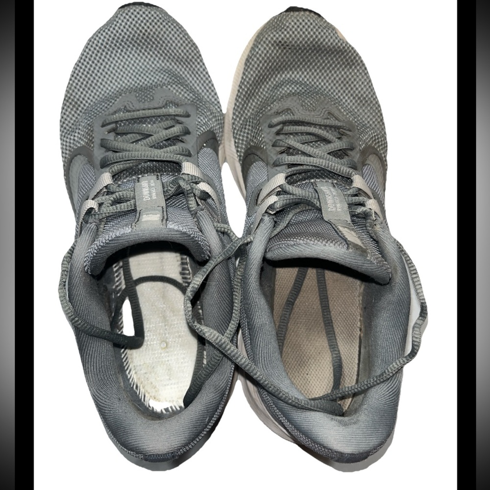 Nike GRAY Downshifter WOMEN’S Size 9, AR4947-001 Running Lace Up Sneakers, 40.5